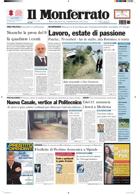 Il Monferrato - Edizione 59 del 30/07/2004